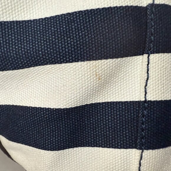MICHAEL Michael Kors Navy and White Striped Tote - Picture 6 of 13